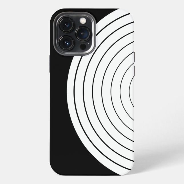 Etui iPhone 13 Pro Max Cercles Coque-Mate coque iphone (Verso)