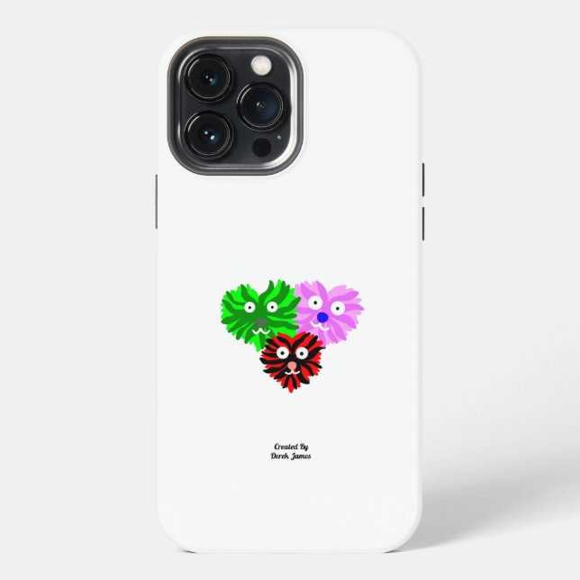 Etui iPhone 13 Pro Max Coeur Fuzzies Apple iPhone 13 Pro Max Coque (Verso)