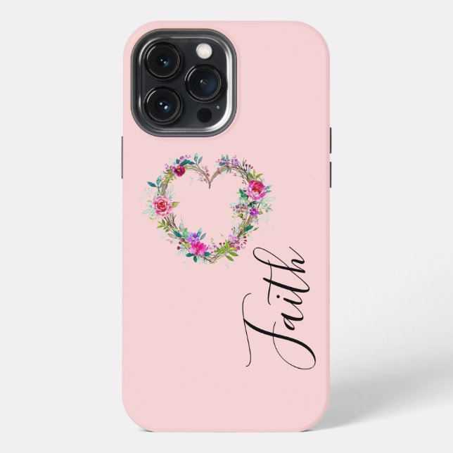 Etui iPhone 13 Pro Max Coque iphone monogramme (Verso)