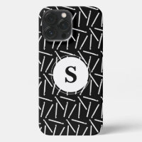 Crochet Hooks Artisanat Monogramme coque iphone fo