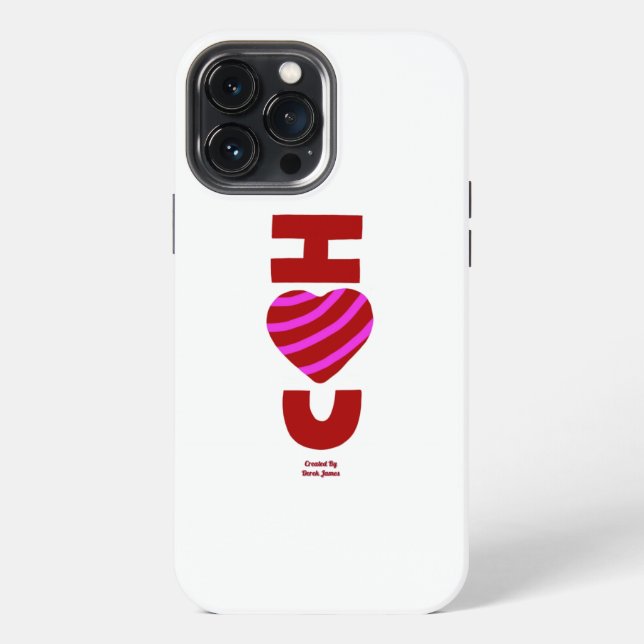 Etui iPhone 13 Pro Max Je t'aime Apple iPhone 13 Pro Max Coque (Verso)