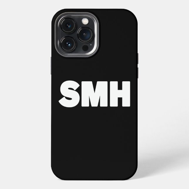 Etui iPhone 13 Pro Max SMH | Texte Slang Case-Mate Coque iPhone (Verso)
