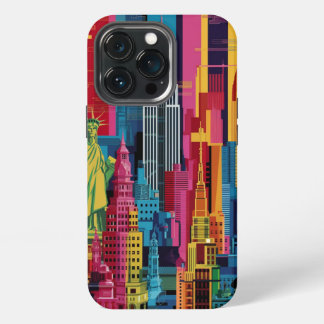 Etui iPhone 13 Pro New York City dans le coque iphone de style dynami