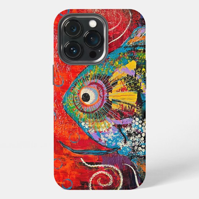Etui iPhone 13 Pro Poisson iPhone / coque ipad (Dos)