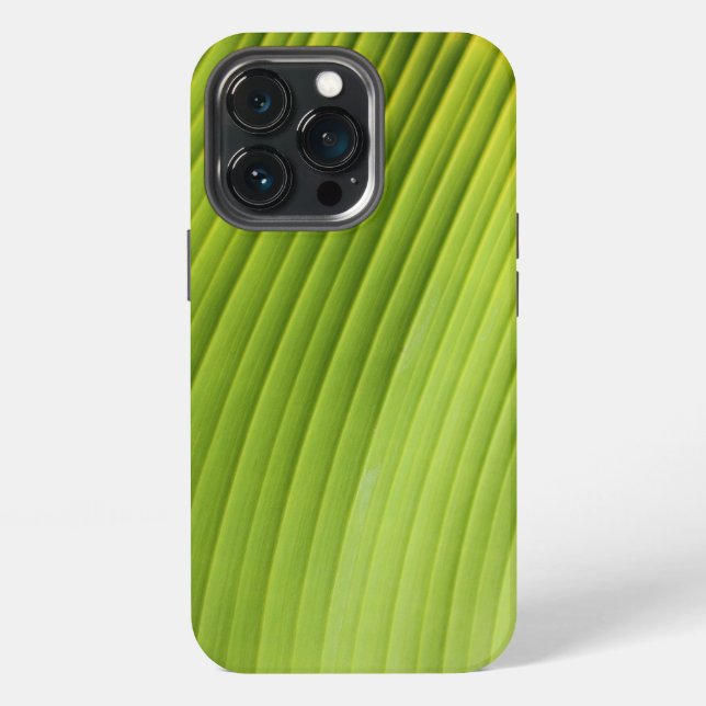 Etui iPhone 13 Pro Tropical Leaf Closeup Coque-Mate coque iphone (Dos)