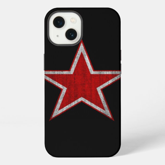 Etui iPhone 13 Russie coque iphone étoile rouge (Verso)