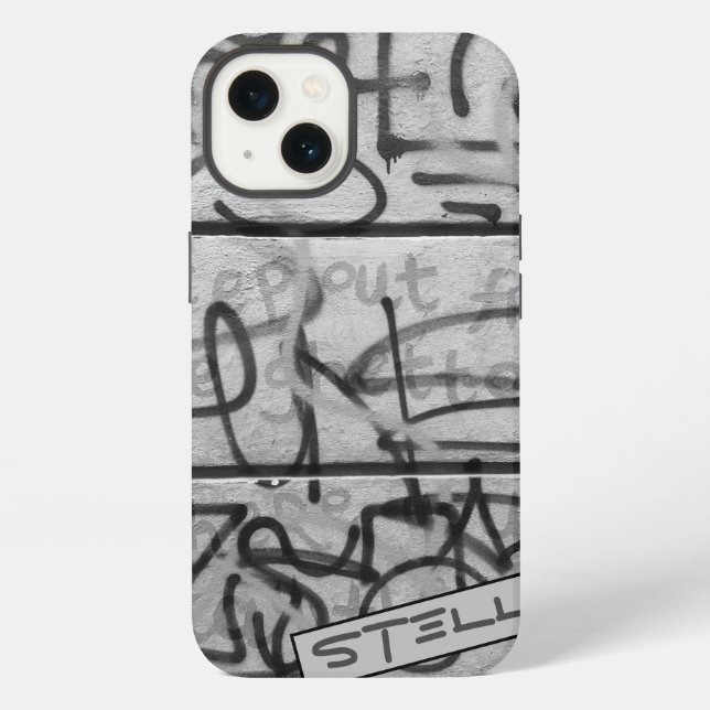 Etui iPhone 13 Style Graffiti urbain Coque-Mate coque iphone (Verso)