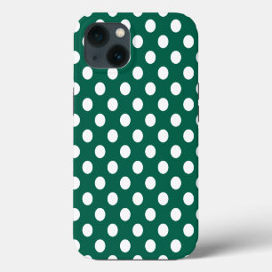 Etui iPhone 13 Taches blanches polka sur coque Case-Mate iPhone v
