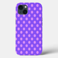 Taches de lilas sur coque Case-Mate iPhone bleu-vi