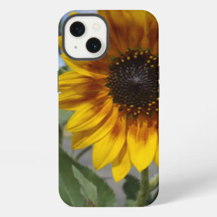 Etui iPhone 13 Tournesol jaune doré, Coque iPhone 13