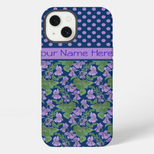 Etui iPhone 13 Violets et Pois iPhone 6 coque Xtreme Coque