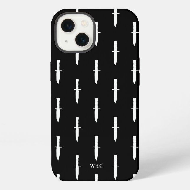 Etui iPhone 13 WHC - coque iphone Dagger (Verso)