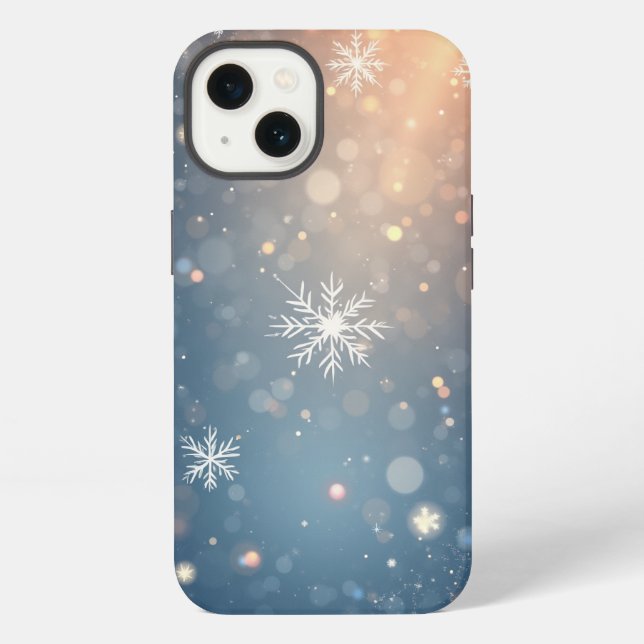 Etui iPhone 13 Winter Wonderland Sparkle coque iphone (Verso)