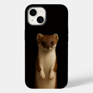 Étui iPhone 14 Black 4 Luxe, Belette Élégante