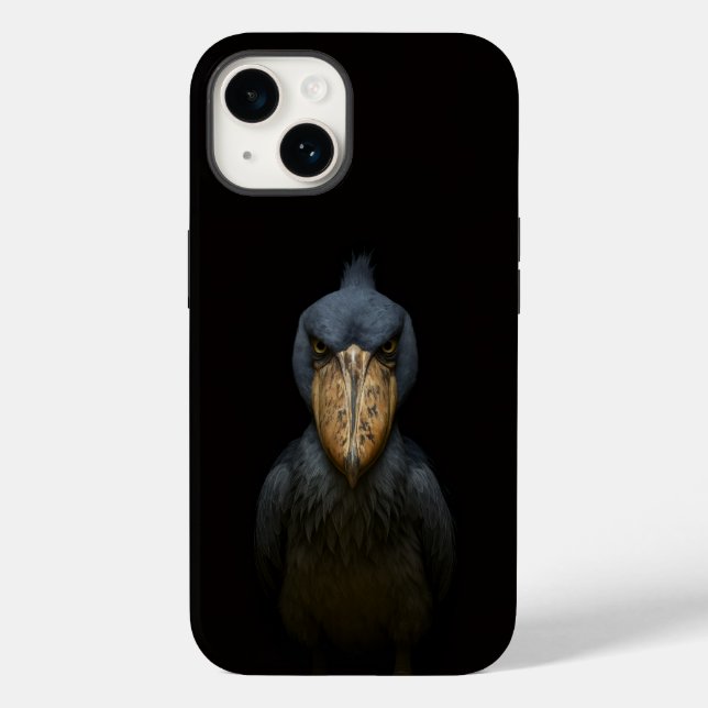 Étui iPhone 14 Case-Mate Black 4 Luxe, oiseau Bala (Verso)