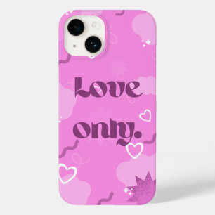 Étui iPhone 14 'Love Only' Y2K Aesthetic