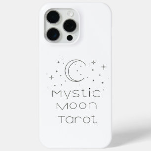 Étui iPhone 15 Tarot Lune Mystique Minimaliste