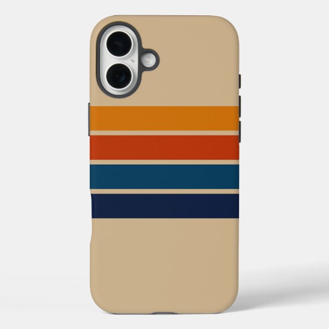 Étui iPhone 16 Plus Rétro 70s (Verso)