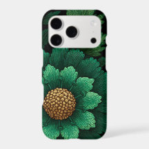 Étui iPhone 17 Pro Fleur Sauvage Esthétique Sombre