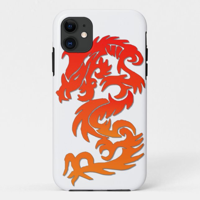 Étui iPhone 5 Année du Dragon (Dos)
