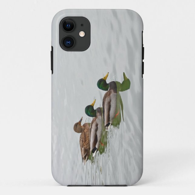 Étui iphone 5 avec canards colverts imprimés (Dos)