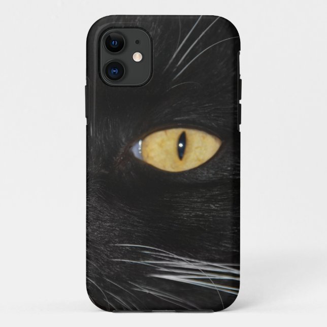 Étui iPhone 5 chat noir (Dos)