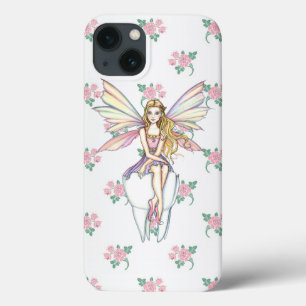 Étui iPhone 5 Fée des dents mignonne et fleurs pou