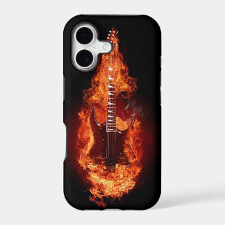 Étui iPhone 5 Guitare en flammes 2