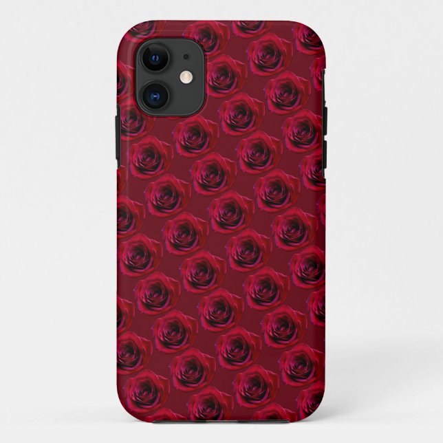 Étui iPhone 5 Rose Rouge Classique Étui iPhone (Dos)