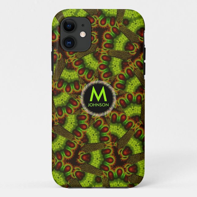 Étui iPhone 5 Snakey Abstract Monogram Case-Mate (Dos)