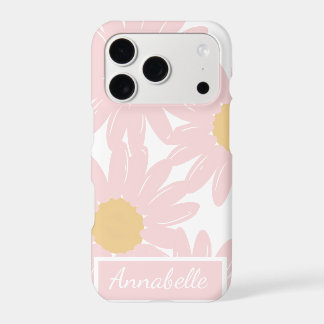 Étui iPhone à fleurs personnalisé