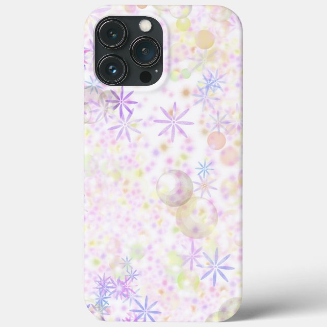 Étui Iphone à motif floral (Verso)