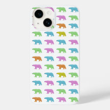 Étui iPhone à motif ours polaire