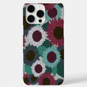 Étui iPhone à motif tournesol tons chauds