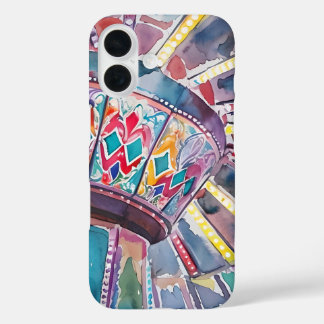 Étui iPhone Abstraits Balançoires de Parc d'Attrac