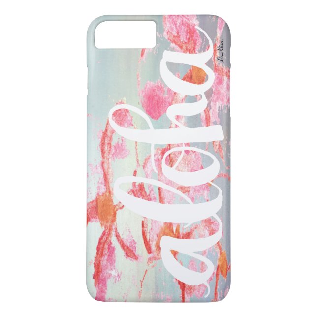 Étui iPhone Aloha Plumeria (Dos)