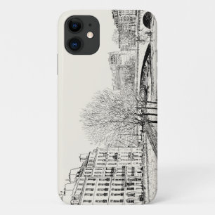 Étui iPhone avec un dessin à main très cool