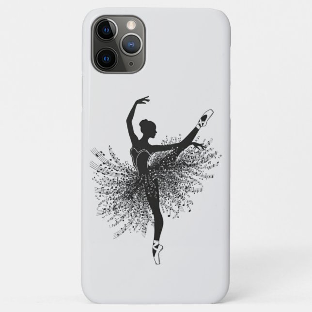 Étui iPhone Ballerine Élégant – Cadeau Danseuse de (Dos)