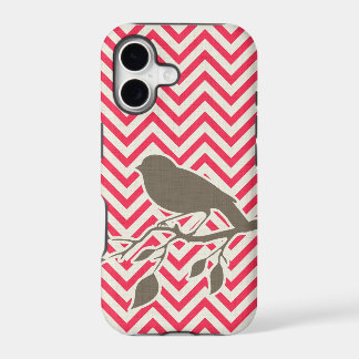 Étui iPhone Bird & Chevron