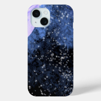 Étui iphone Blue Galaxy | housse d'esthétique spat