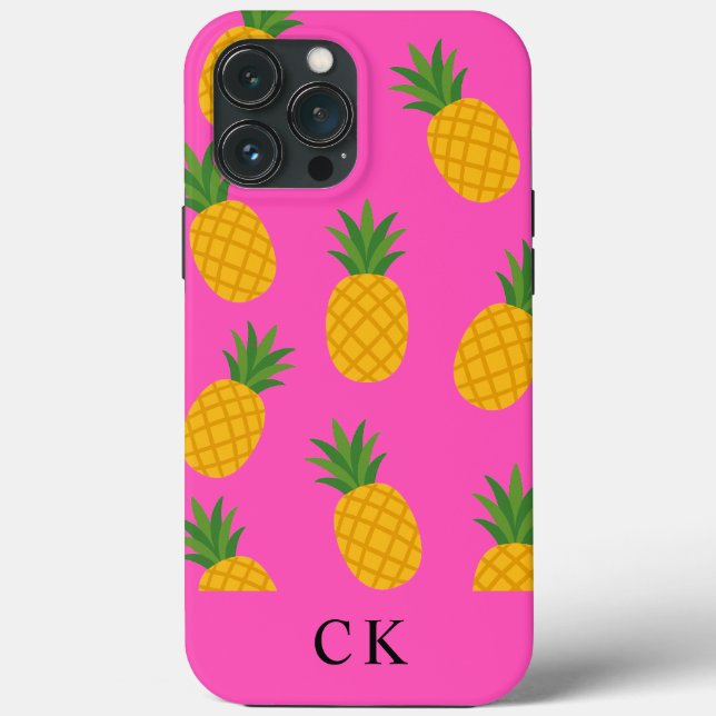 Étui iPhone Case-Mate avec monogramme personnalisé (Verso)