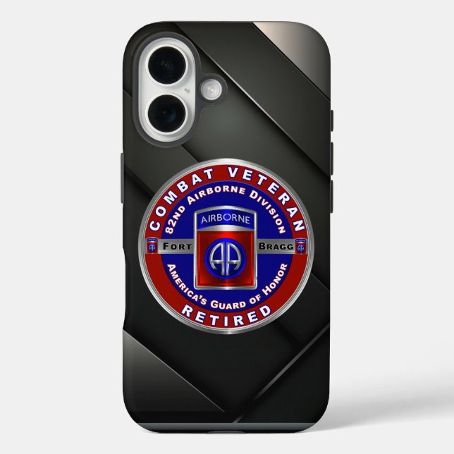 Étui iPhone Case-Mate de la 82e division aéroporté (Verso)