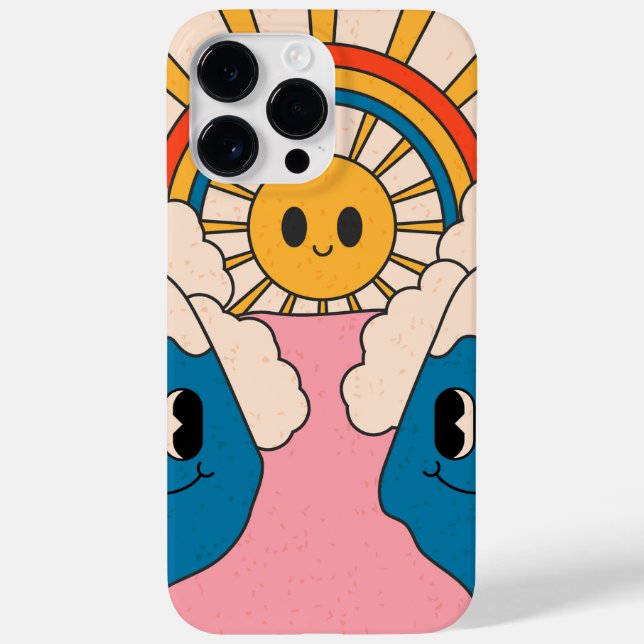 Étui iPhone Case-Mate de style hippy des années 70 (Verso)