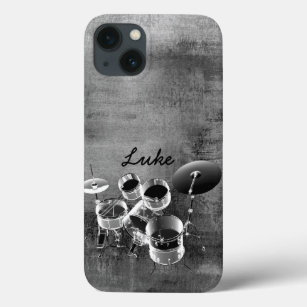 Etui iPhone Case-Mate Ensemble de tambours / Cadeau personnalisé pour ba