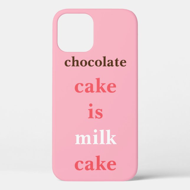 Étui iPhone Case-Mate Gâteau au Chocolat est Gâtea (Verso)