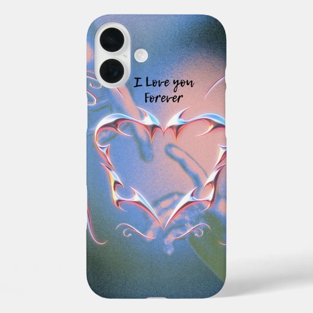 Étui iPhone Case-Mate « Je t'aime pour toujours » (Verso)