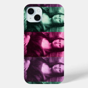 Coque Case-Mate iPhone Mona Lisa Rose vert violet