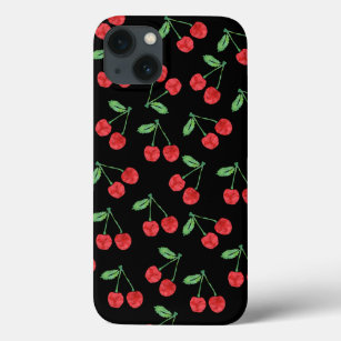 Etui iPhone Case-Mate Motif rouge Aquarelle cerise