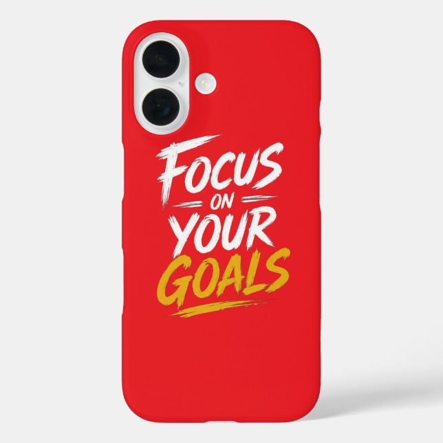 Étui iPhone Case-Mate Motivant Concentrez-vous sur (Verso)
