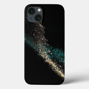 Étui iPhone Case-Mate noir et à paillettes